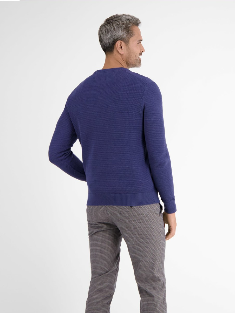 Herren LERROS | Sportiver Crewneck-Strickpullover