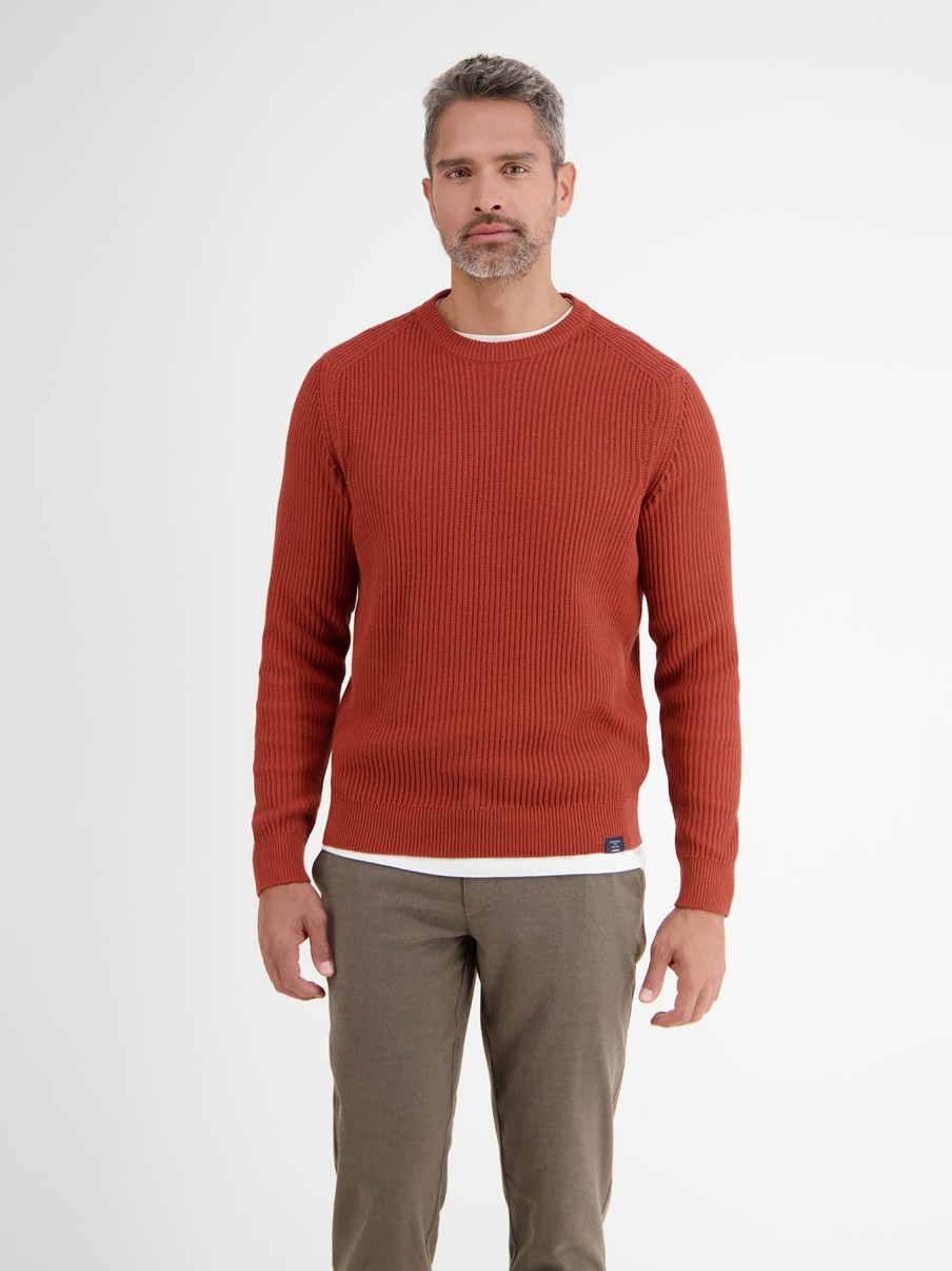 Herren LERROS | Crewneck Strickpullover