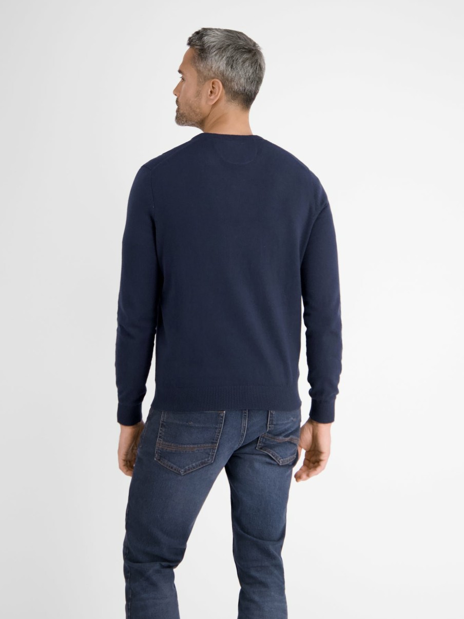 Herren LERROS | V-Neck Pullover Mit Cashmereanteil