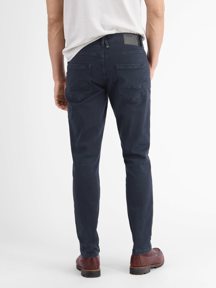 Herren LERROS | Baxter 5-Pocket Stretch-Denim, Relaxed Fit Dark Blue