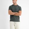 Herren LERROS | T-Shirt, Uni-Structure