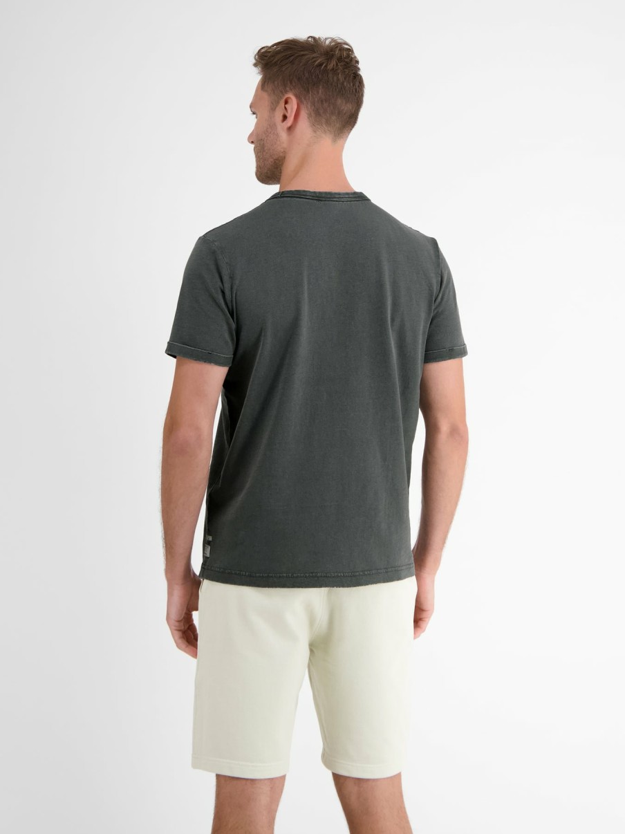 Herren LERROS | T-Shirt, Uni-Structure