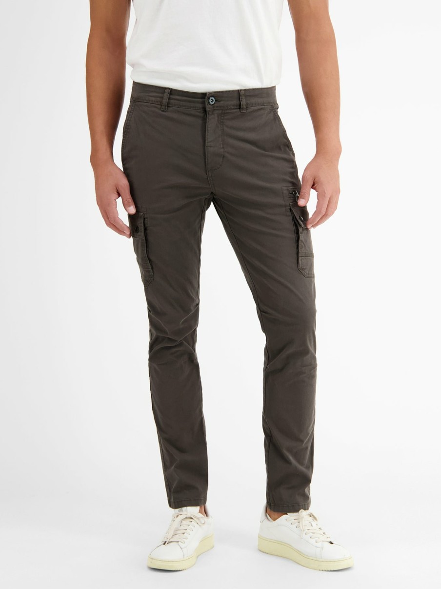 Herren LERROS | Cargo Pants In Schmaler, Gerader Passform