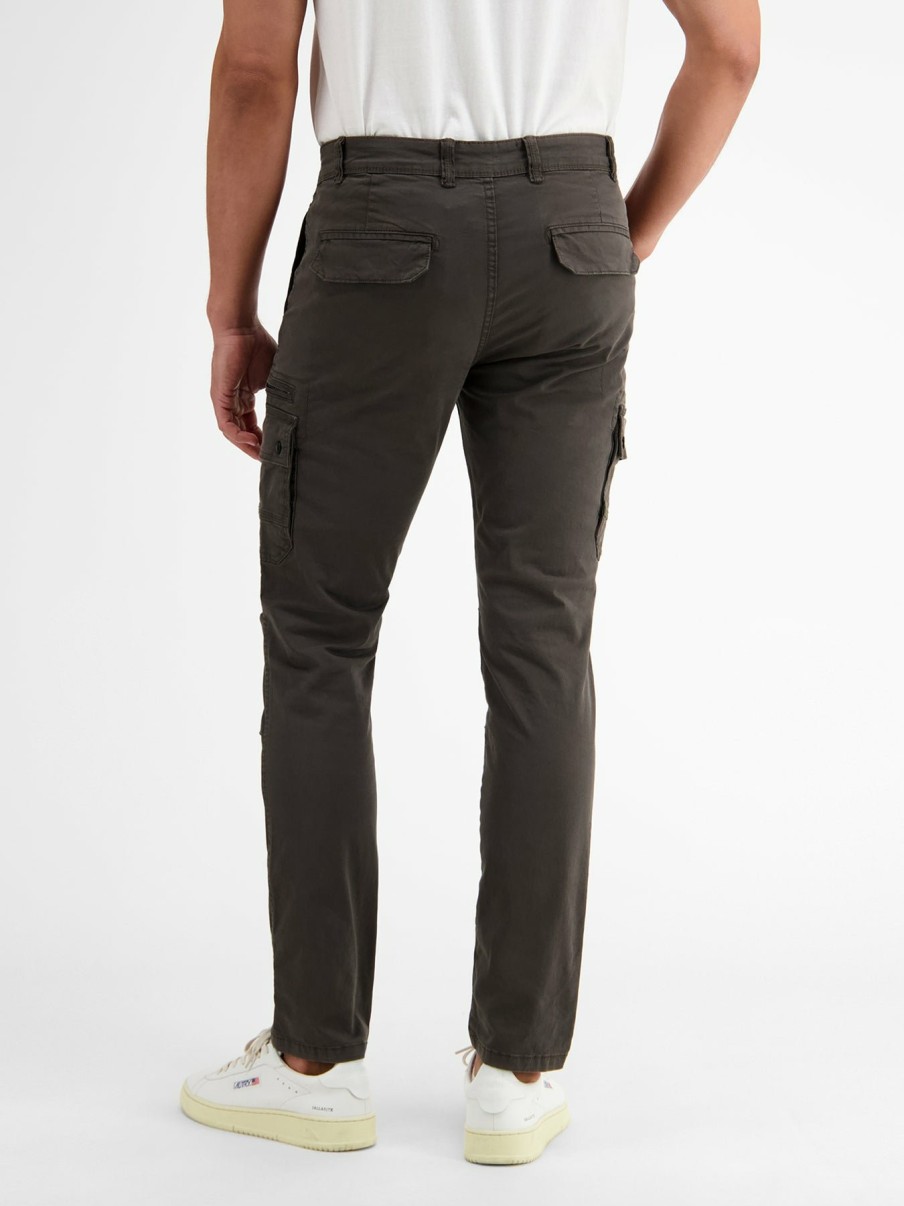 Herren LERROS | Cargo Pants In Schmaler, Gerader Passform