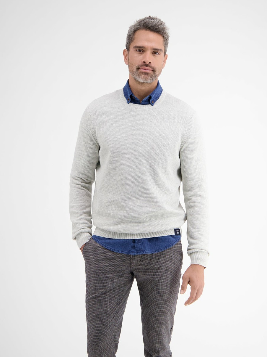 Herren LERROS | Basic Strickpullover