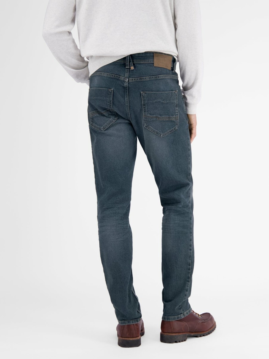 Herren LERROS | Baxter 5-Pocket Stretch-Denim, Relaxed Fit Worker Blue