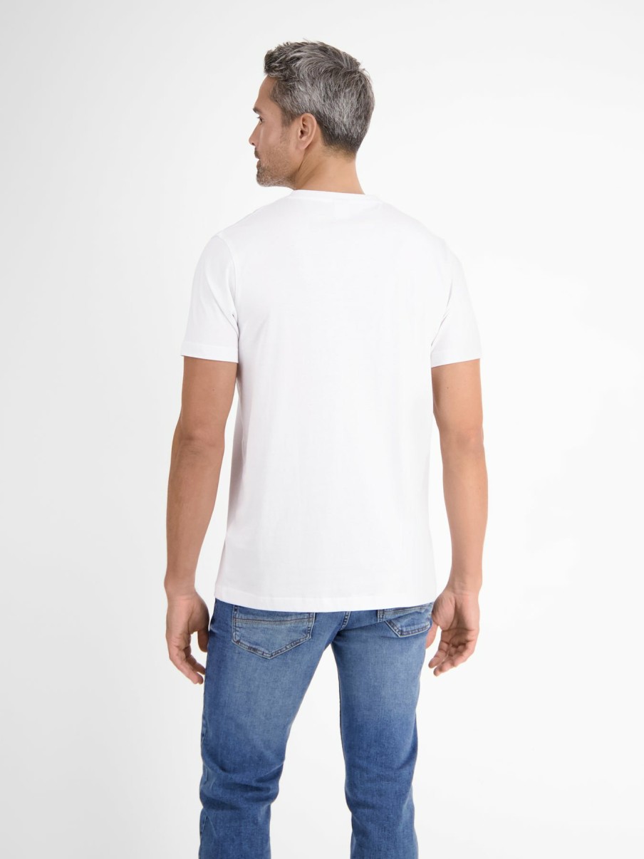 Herren LERROS | Doppelpack Herren T-Shirt, V-Neck In Premium Baumwollqualitat