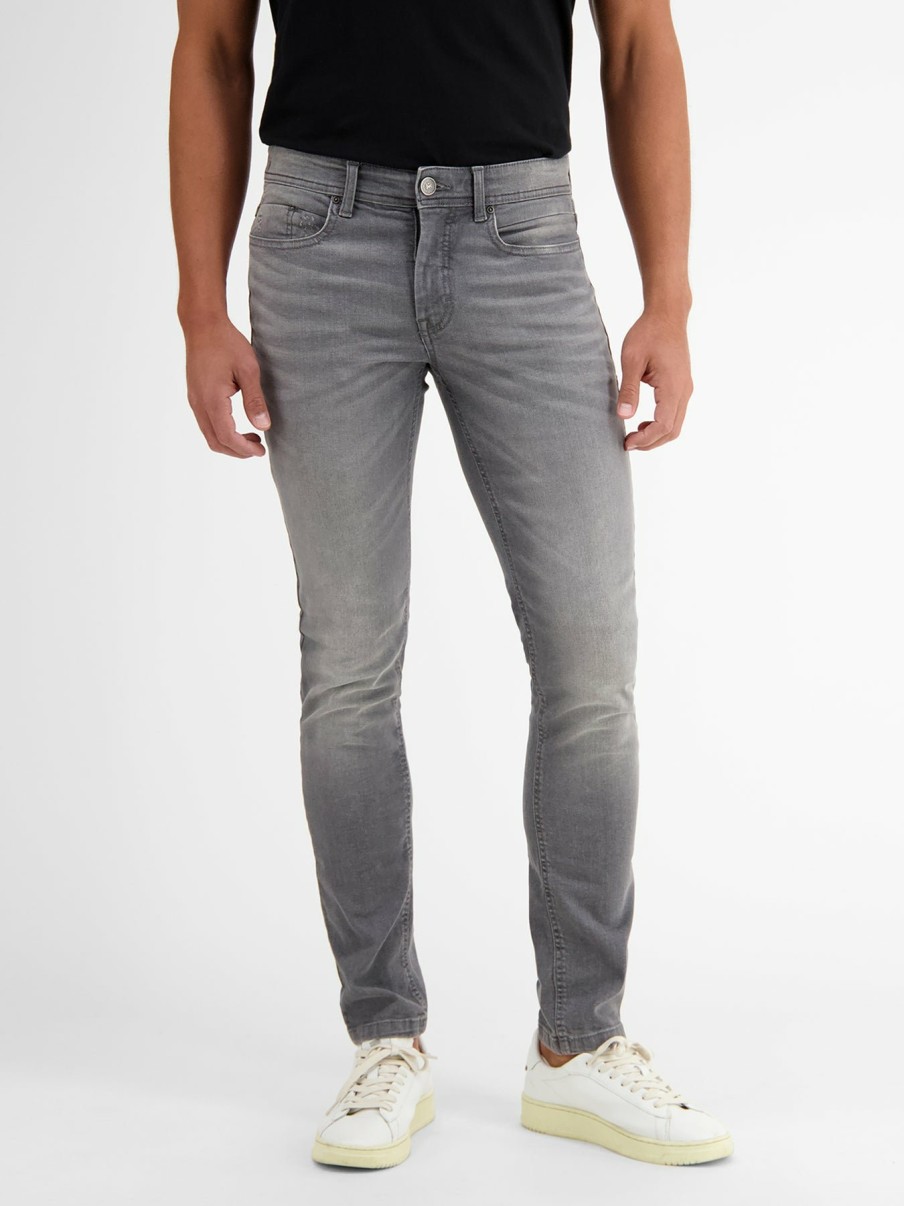 Herren LERROS | Conlin 5-Pocket Stretch-Denim, Slim Fit, Grey