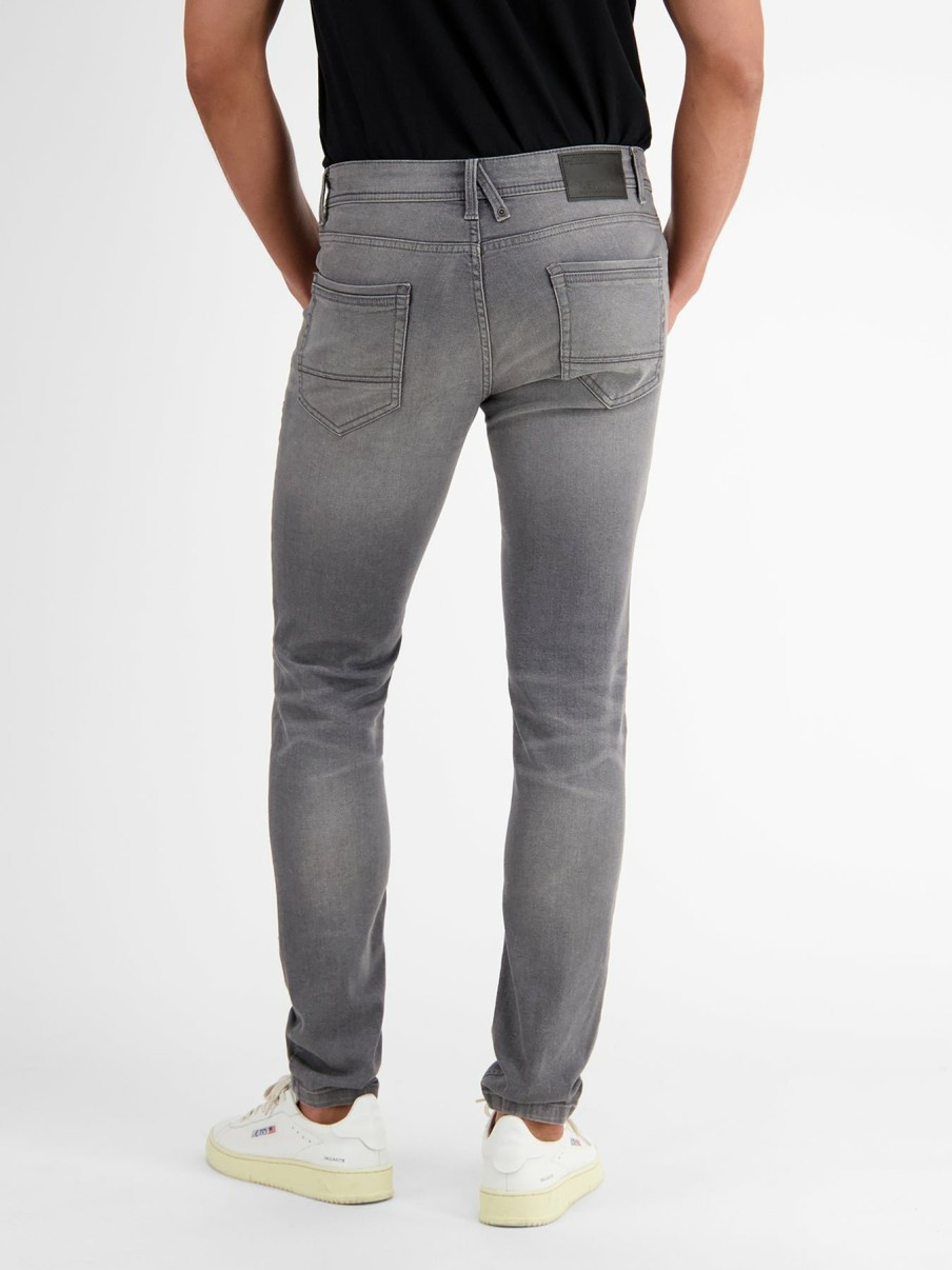 Herren LERROS | Conlin 5-Pocket Stretch-Denim, Slim Fit, Grey