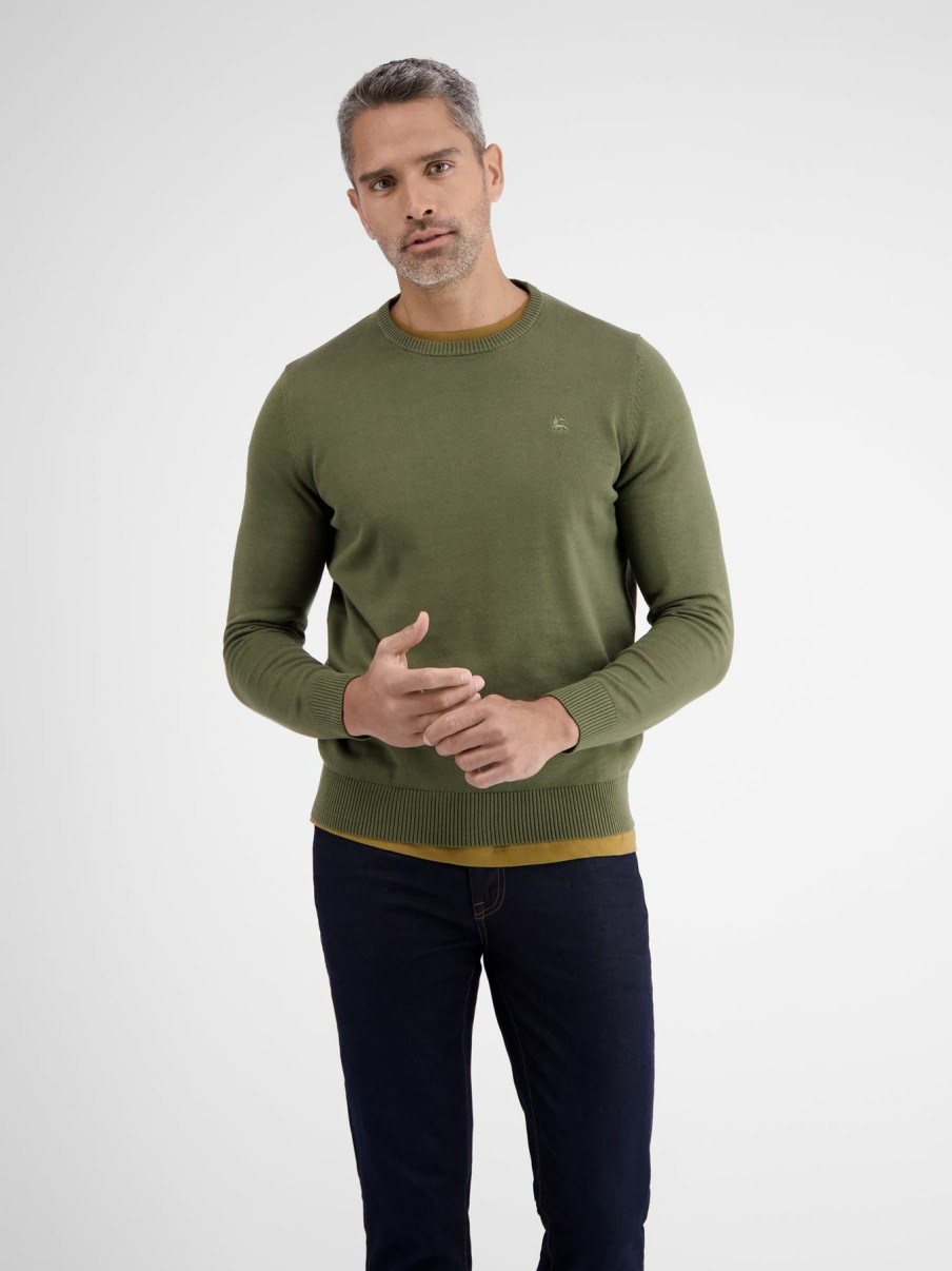 Herren LERROS | Basic Strickpullover