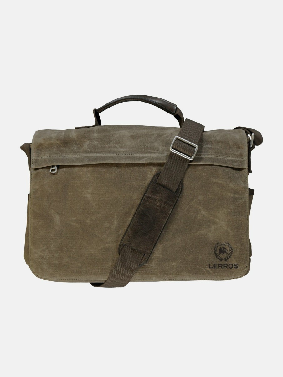 Accessoires LERROS | Columbus Messenger Bag Granite