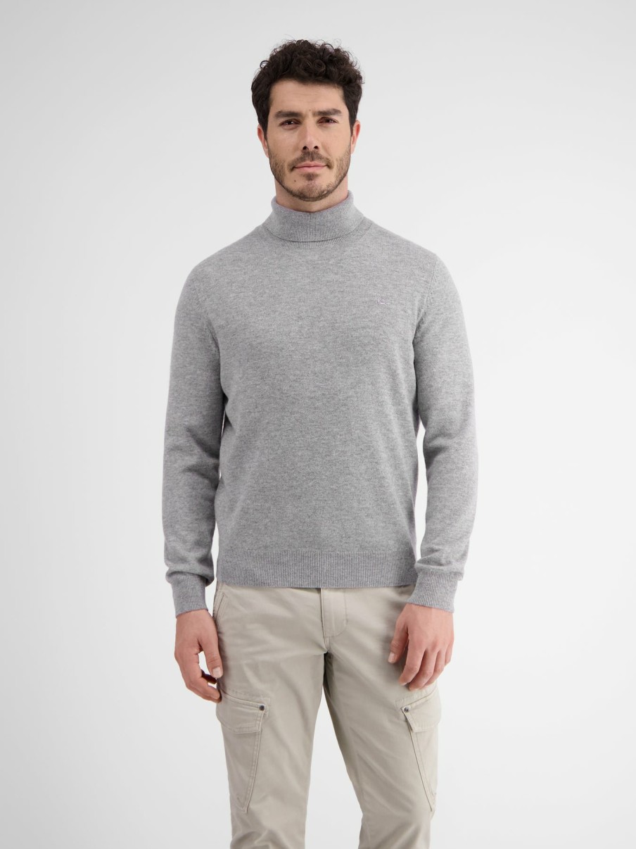 Herren LERROS | Woll-Cashmere-Rollkragenpullover