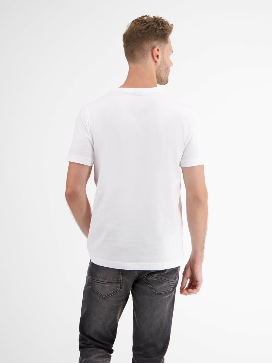 Herren LERROS | T-Shirt, Logoprint