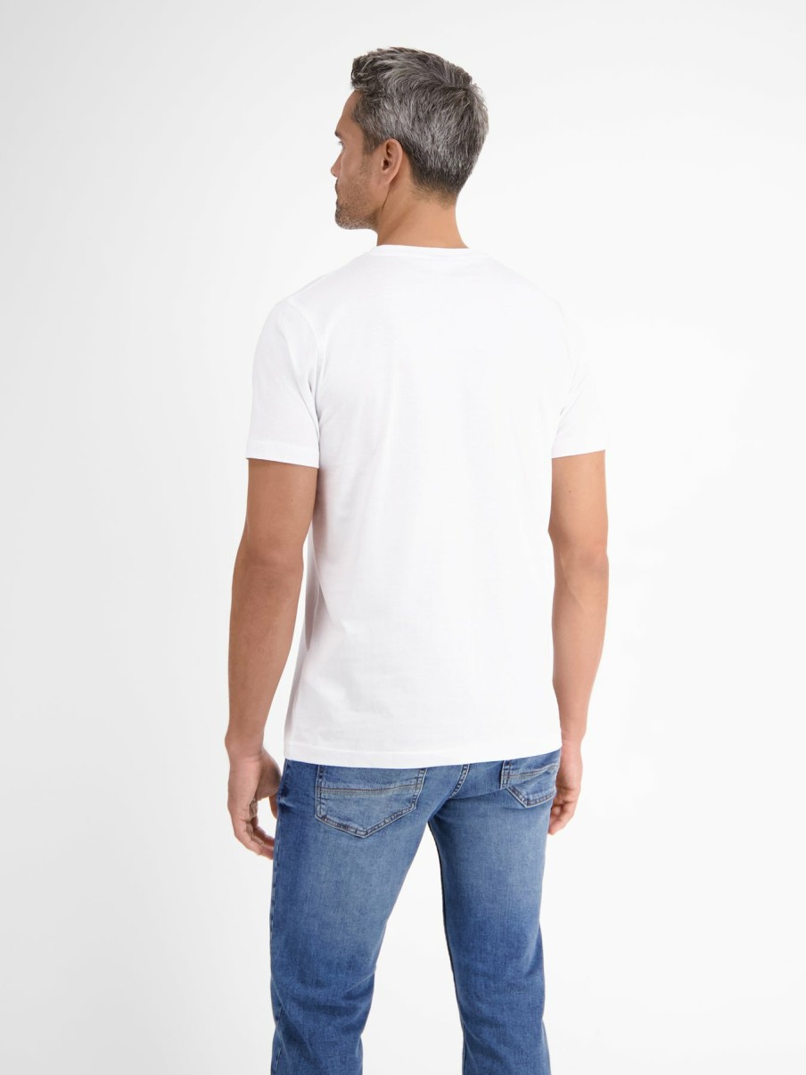 Herren LERROS | Doppelpack T-Shirt Fur Herren, Rundhals In Premium Baumwollqualitat