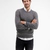 Herren LERROS | Strickpullover In Melangestrick