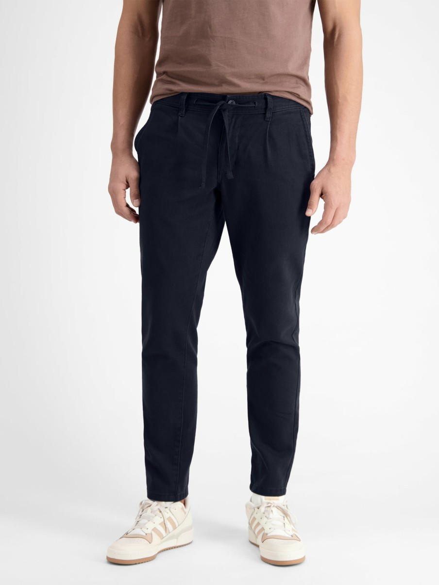 Herren LERROS | Chino In Softer Baumwoll-Twillqualitat