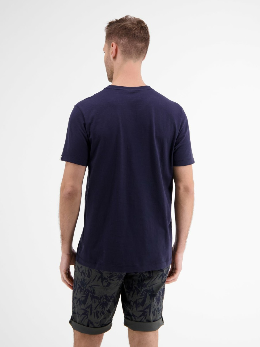 Herren LERROS | V-Neck-Shirt *Ahead & Above*