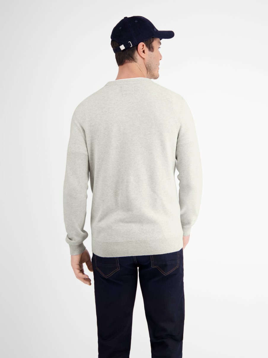 Herren LERROS | Crewneck Strickpullover