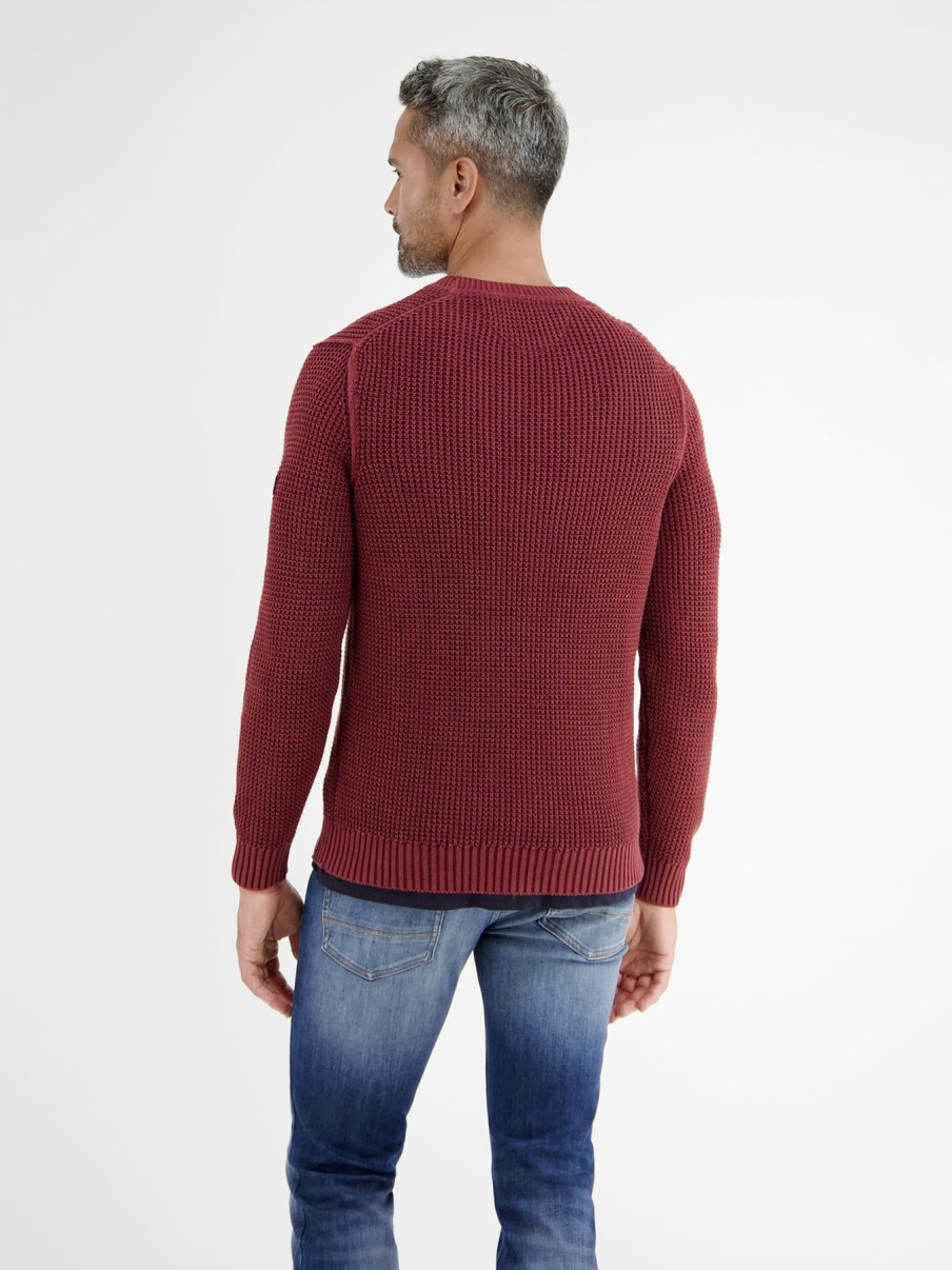 Herren LERROS | Strickpullover In Strukturqualitat