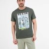 Herren LERROS | Klassisches T-Shirt Mit Sommerlichem Print