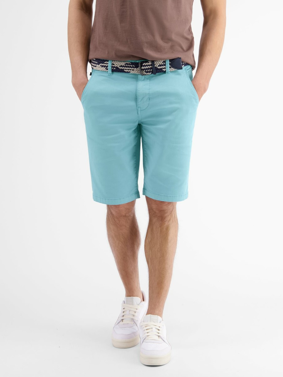 Herren LERROS | Chino Bermuda In Twill-Stretchqualitat