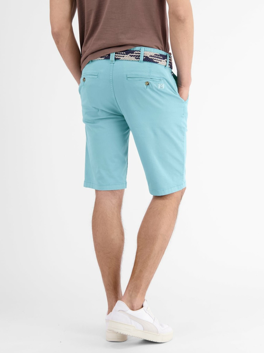 Herren LERROS | Chino Bermuda In Twill-Stretchqualitat