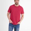 Herren LERROS | Strukturiertes Shirt Mit O-Neck