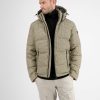 Herren LERROS | Steppblouson. Kariert Soft Stone