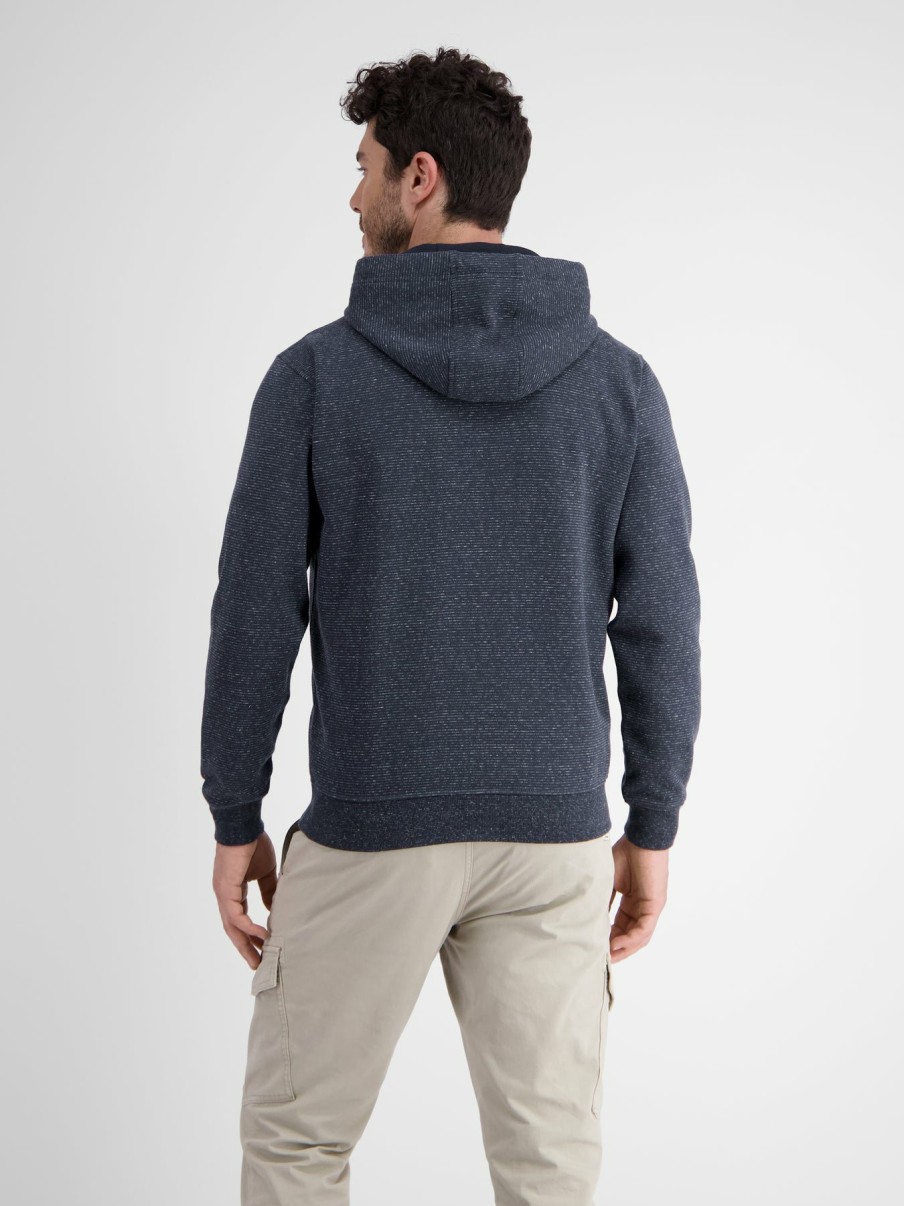 Herren LERROS | Sweat-Hoodie In Weicher Strukturqualitat