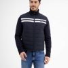 Herren LERROS | Nylon-Strickjacke Classic Navy