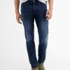 Herren LERROS | Crimson 5-Pocket Stretch-Denim, Slim Fit Dark Blue