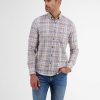 Herren LERROS | Button-Down-Hemd Mit Kleinem Karo