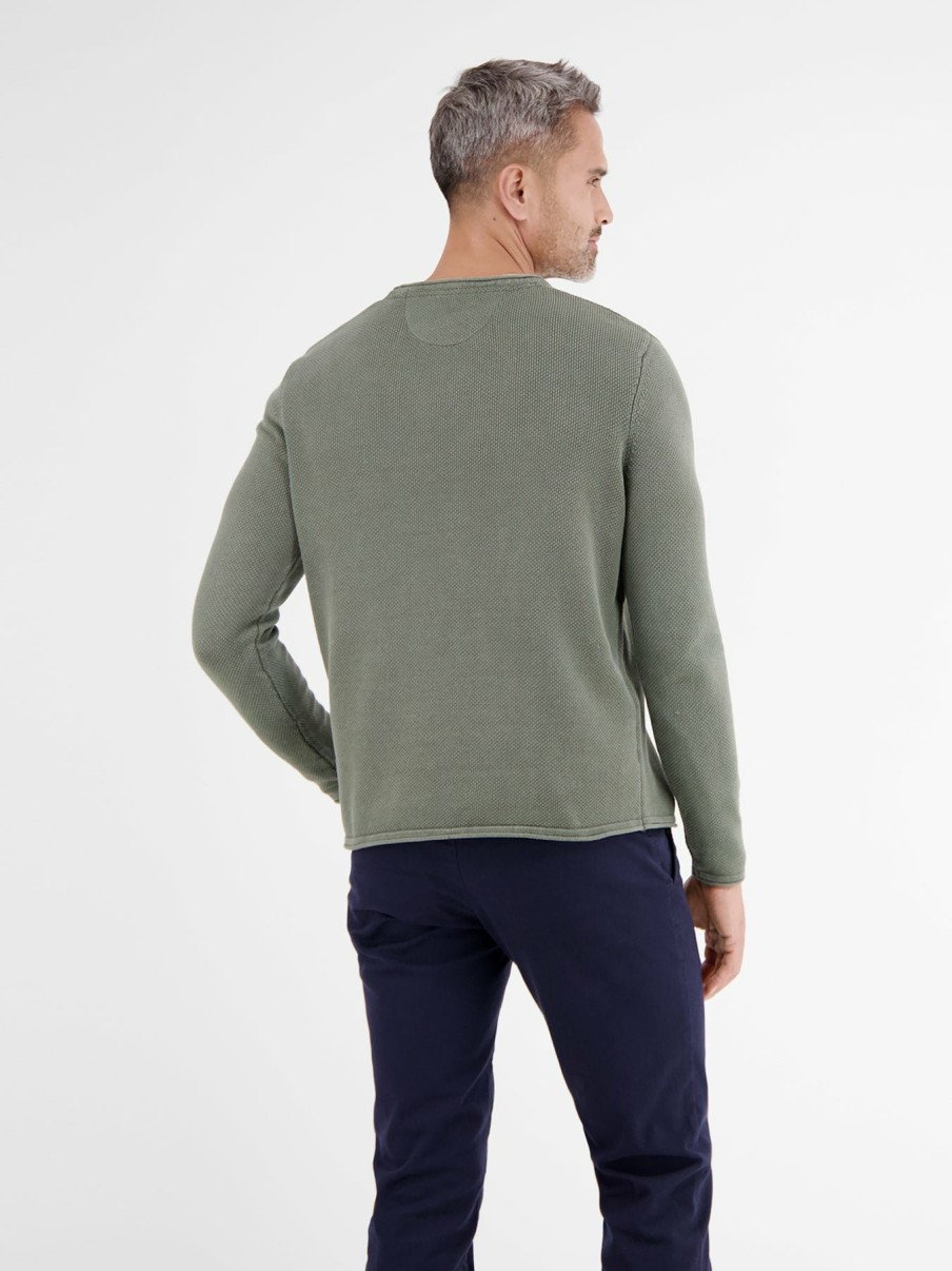 Herren LERROS | Pullover In Strukturstrick