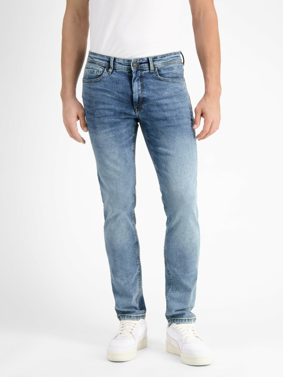 Herren LERROS | Conlin 5-Pocket Stretch-Denim, Slim Fit , Blue