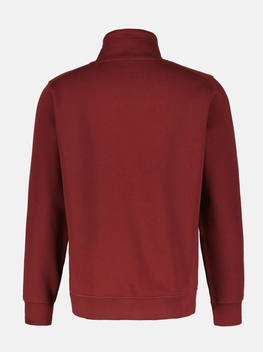 Herren LERROS | Sweatshirt Mit Stehkragen