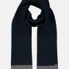 Accessoires LERROS | Strickschal Mit Schmaler Rippe Classic Navy