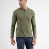 Herren LERROS | Slub-Jersey Serafino. Longsleeve