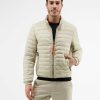 Herren LERROS | Wattierter Blouson Mit Horizontaler Steppung