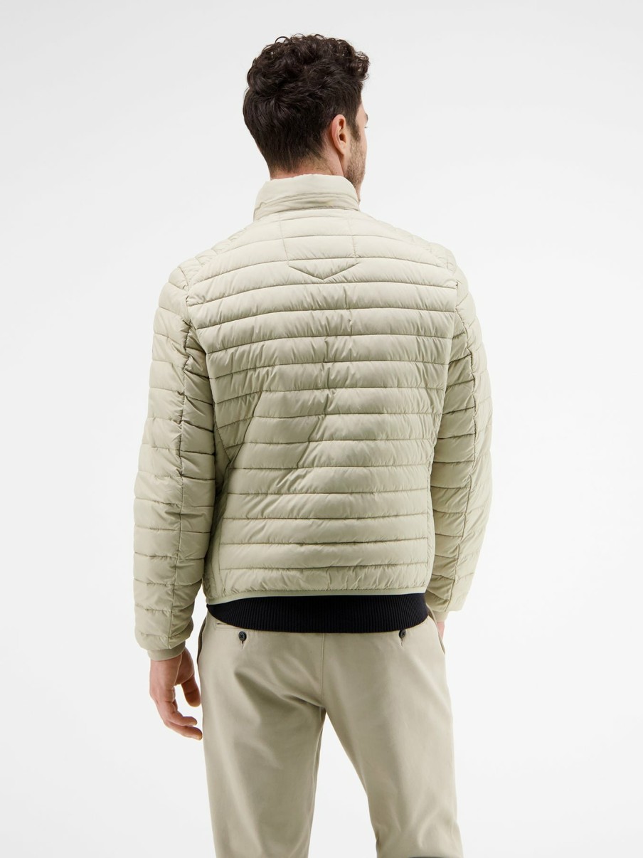 Herren LERROS | Wattierter Blouson Mit Horizontaler Steppung