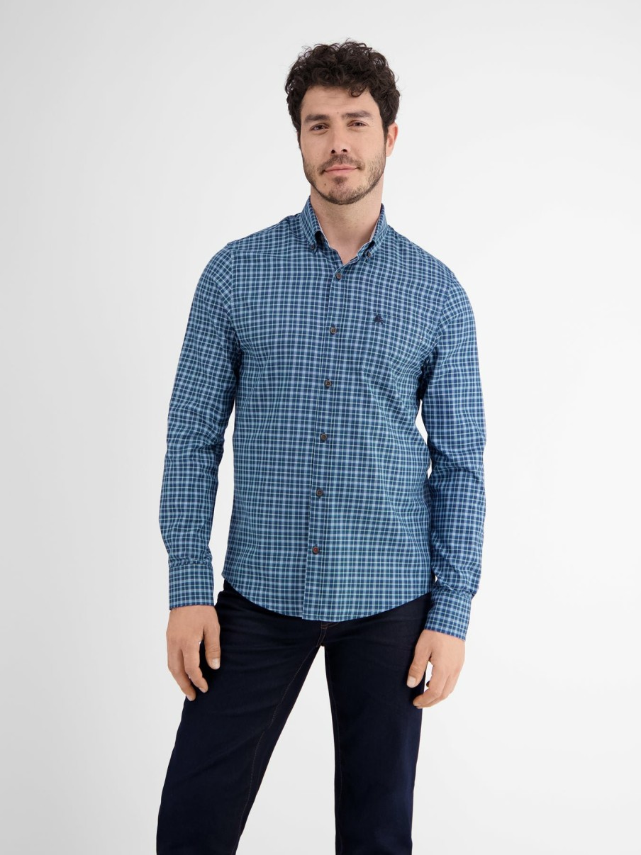 Herren LERROS | Karohemd Small Check