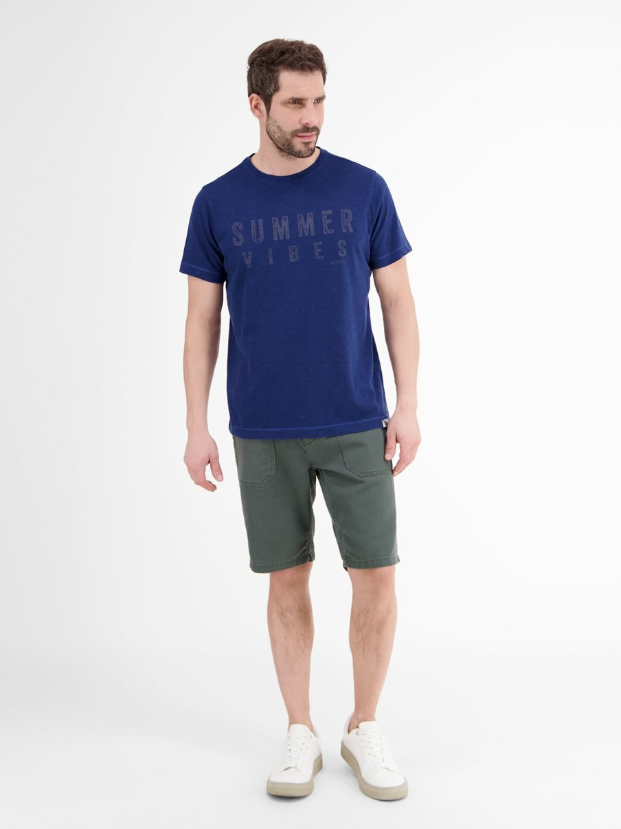 Herren LERROS | T-Shirt Mit Themen Print