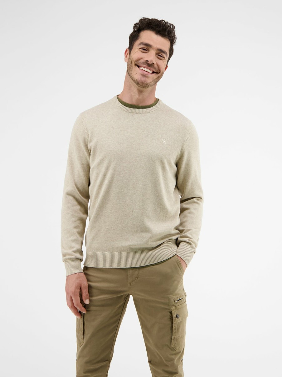 Herren LERROS | Basic Strickpullover