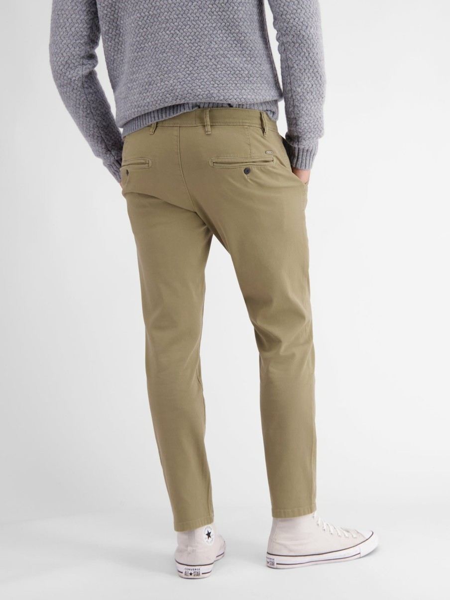 Herren LERROS | Chino Mit Microstruktur, Slim Fit