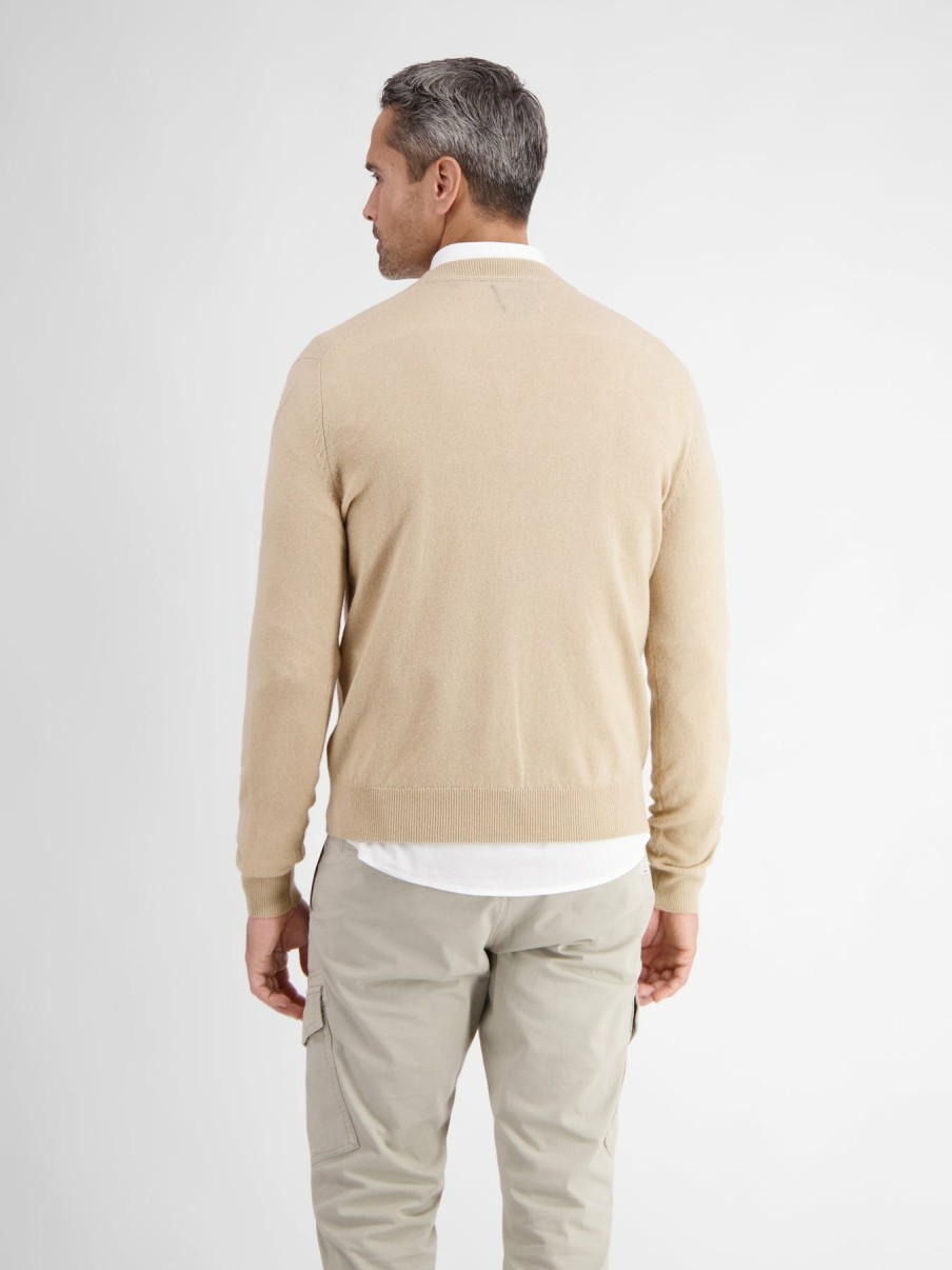 Herren LERROS | Woll-Cashmere-Rundhalspullover