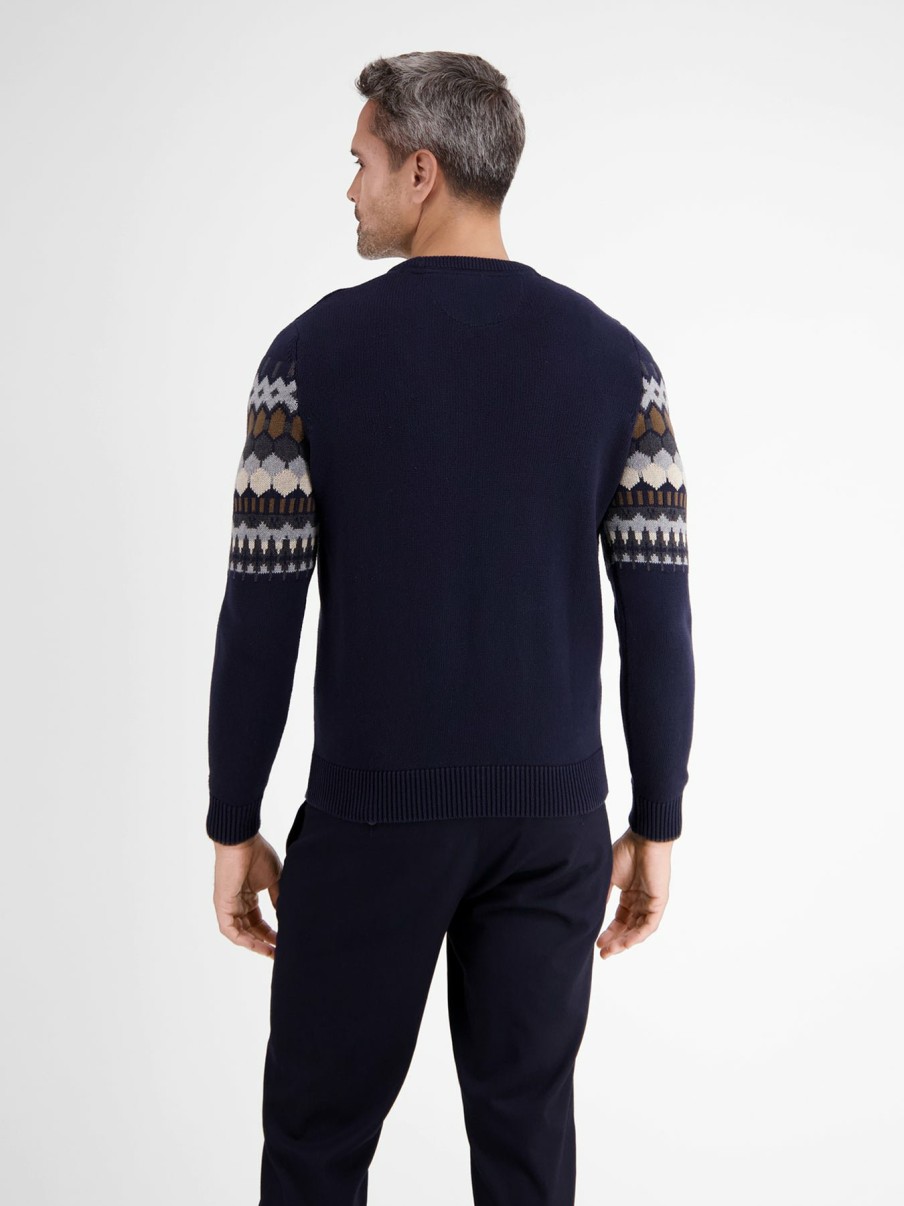 Herren LERROS | Jacquard-Strickpullover