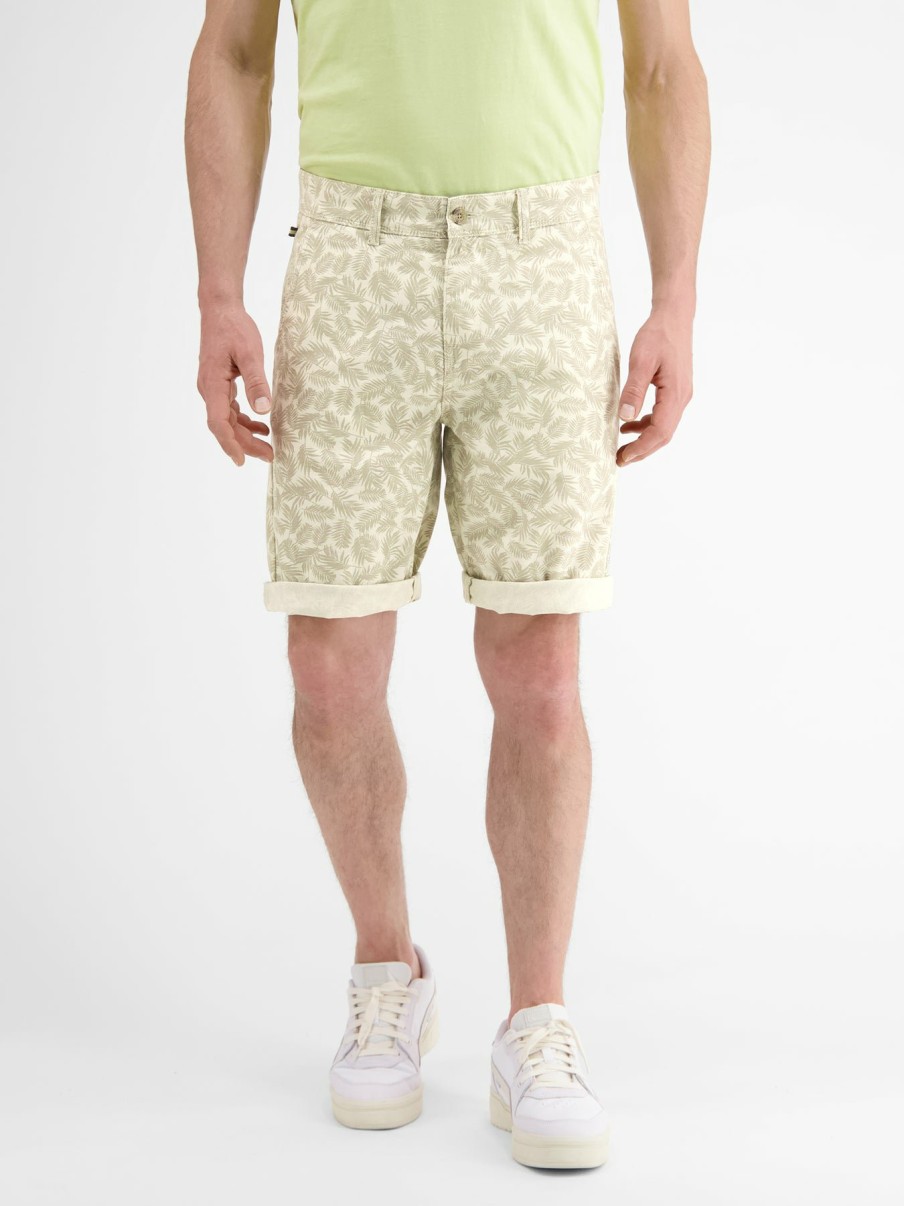 Herren LERROS | Chino Bermuda *Leafs*