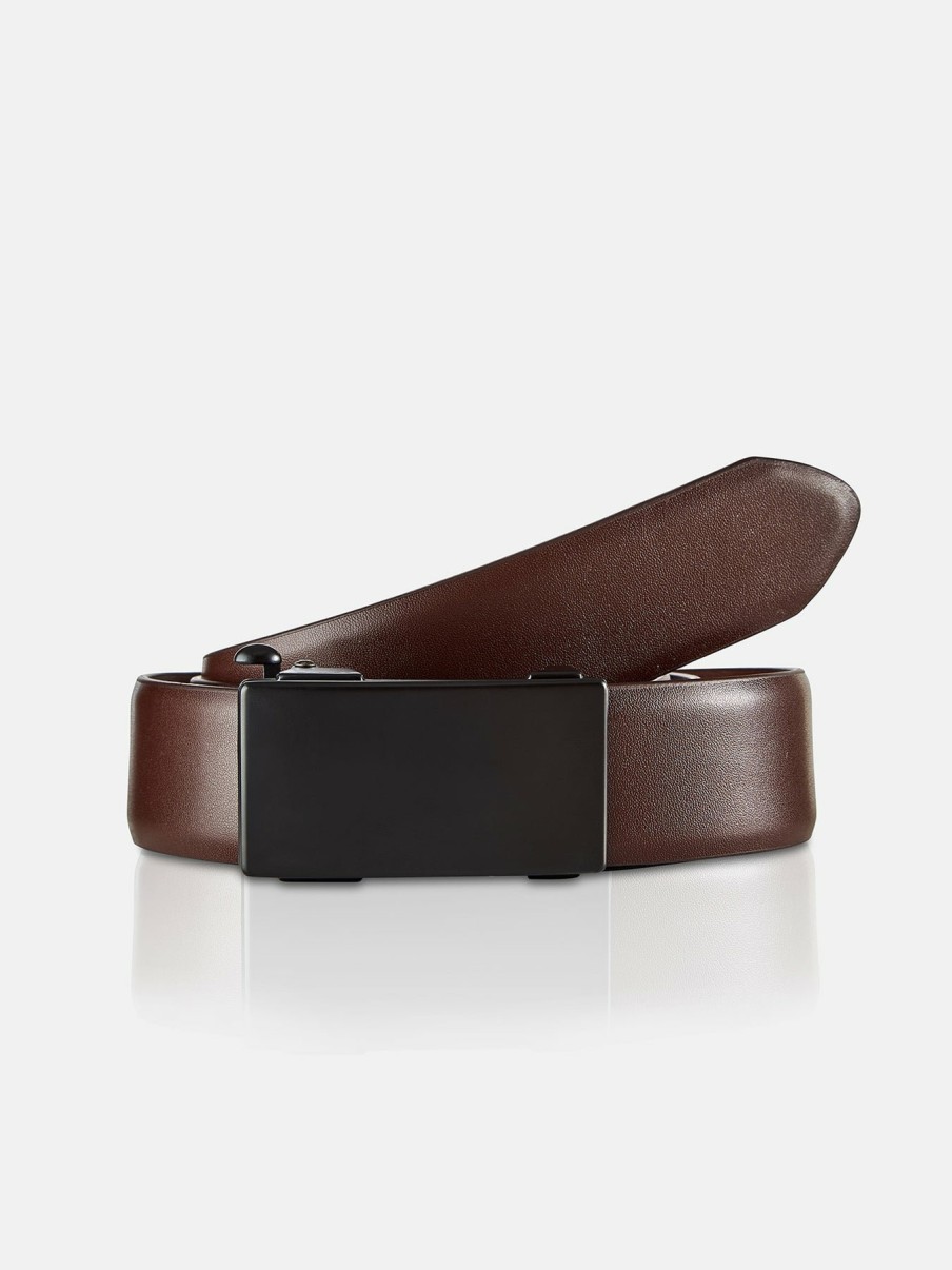 Accessoires LERROS | Citybelt Mit Koppel-Schliese Dark Brown