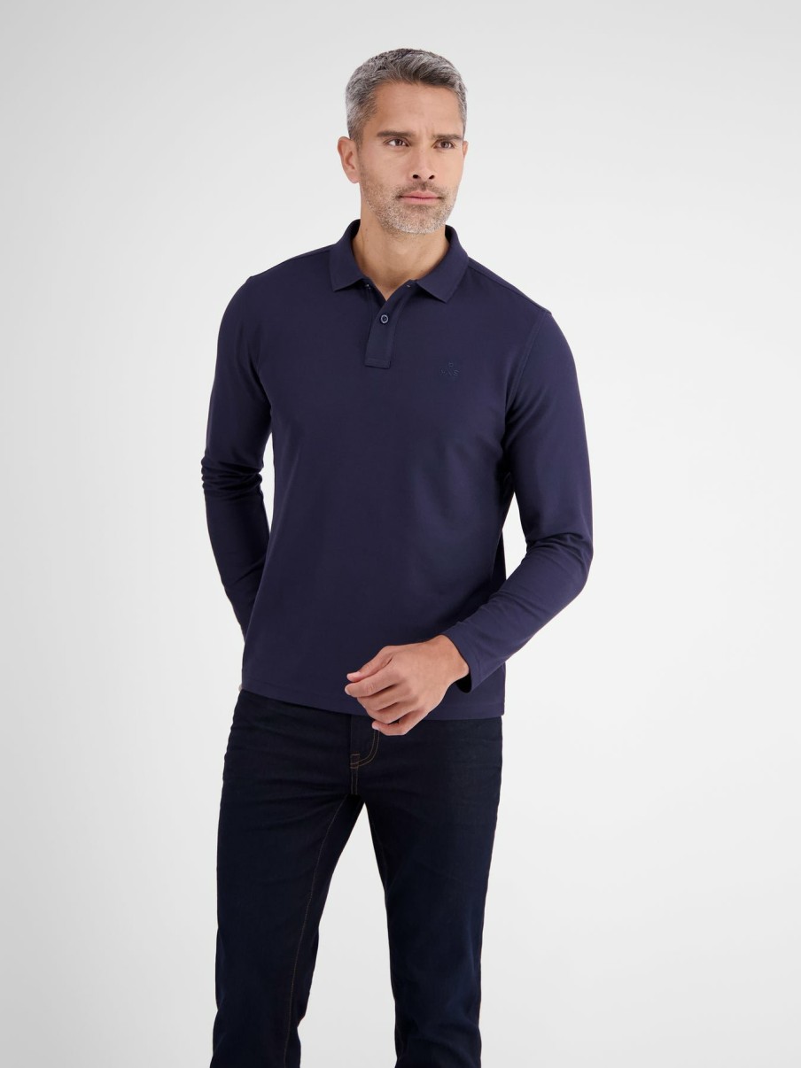 Herren LERROS | Lrs Longsleeve Polo In "Cool & Dry" Piquequalitat