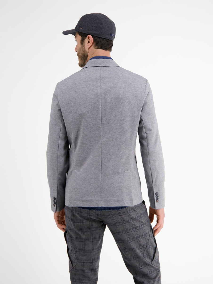 Herren LERROS | Casual Jersey Sakko Smoky Grey