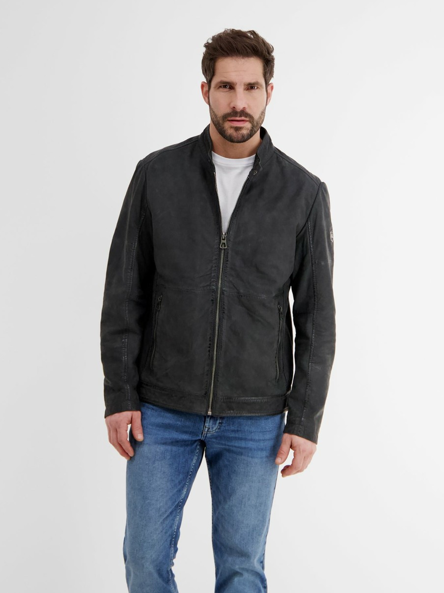 Herren LERROS | Stylischer Leder Blouson